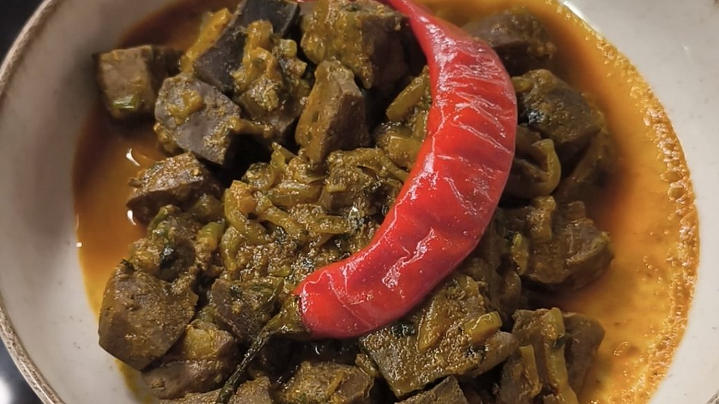 Moroccan Beef Liver with Preserved Lemon