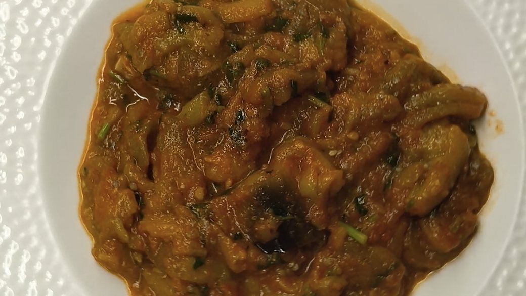 Zaalouk — Moroccan Smoky Eggplant and Tomato Dip