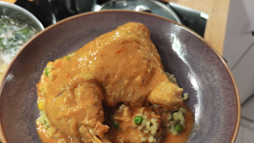 Slovak Chicken Paprikash (Kurací Paprikáš)